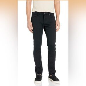 John Varvatos Men's Bowery Slim Fit Straight Leg Knit Jean Sz 38